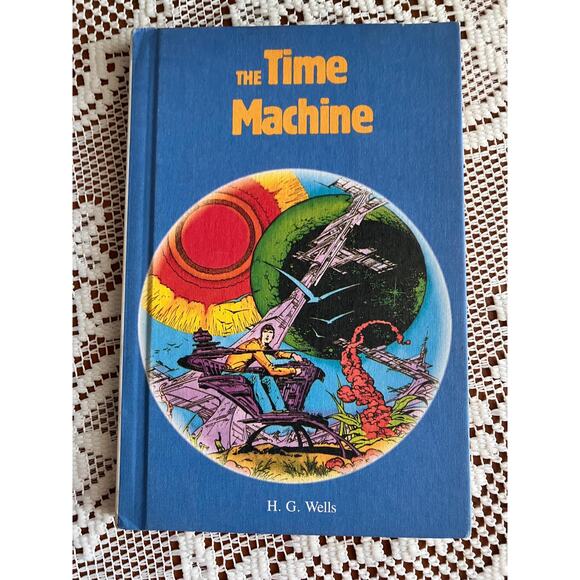 1984 Flip Comic Book: The Time Machine & Treasure Island - Picture 1 of 9